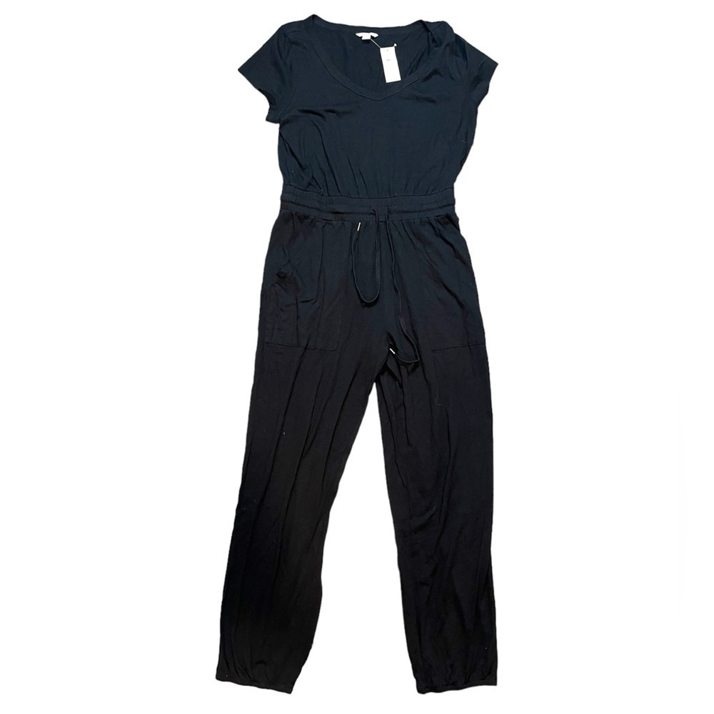 American Eagle Black Tie Jumpsuit New With Tags Size Medium